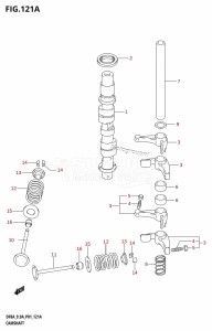 DF9.9A From 00994F-410001 (P01)  2014 drawing CAMSHAFT