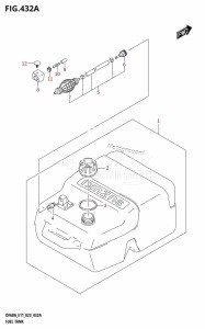 DF40A From 04003F-140001 (E01 E11)  2021 drawing FUEL TANK (E01,E11,E34,E40)