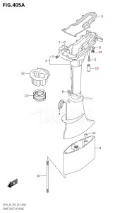 DF6A From 00603F-340001 (P03)  2023 drawing DRIVE SHAFT HOUSING