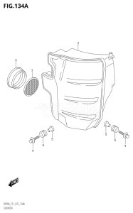 07003F-240001 (2022) 70hp E11 E40-Gen. Export 1-and 2 (DF70AT  DF70ATH  DF70ATH) DF70A drawing SILENCER