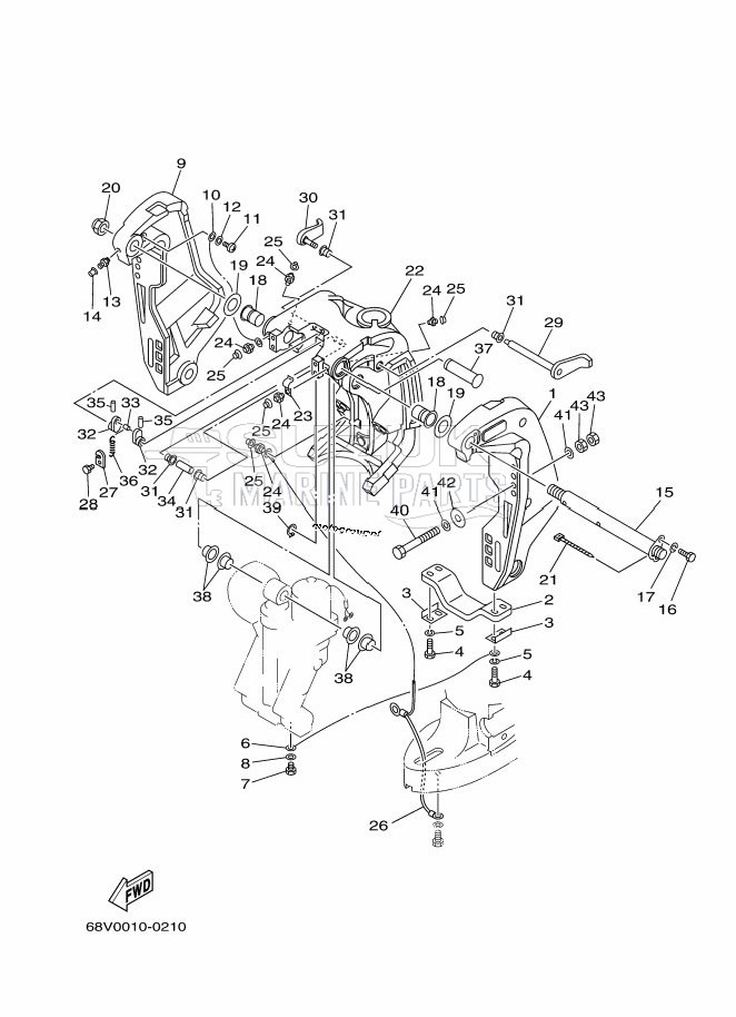 FRONT-FAIRING-BRACKET