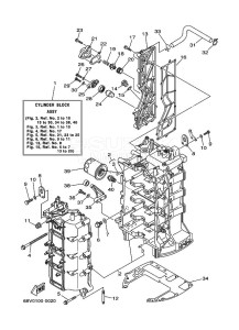 FL115A drawing CYLINDER--CRANKCASE