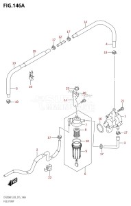 DF200AP From 20003P-510001 (E03)  2015 drawing FUEL PUMP