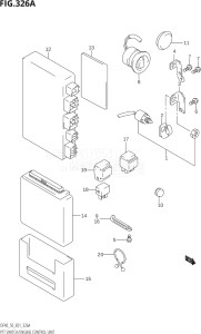 04001F-31001 (2013) 40hp E11-Gen. Export 2 (DF40QHY  DF40TY) DF40 drawing PTT SWITCH / ENGINE CONTROL UNIT