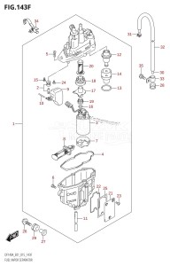 DF140A From 14003F-510001 (E01 E40)  2015 drawing FUEL VAPOR SEPARATOR (DF140AT:E01)