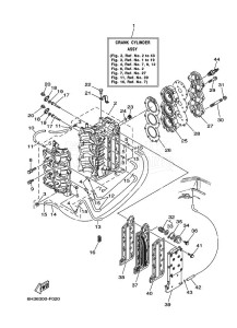 70TLR-2009 drawing CYLINDER--CRANKCASE