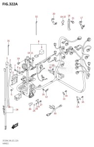 DF250 From 25005F-040001 (E40)  2020 drawing HARNESS (020,021)