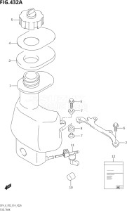 00402F-410001 (2014) 4hp P03-U.S.A (DF4) DF4 drawing FUEL TANK (DF4:P03)