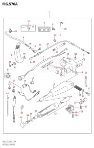 DF9.9 From 00992F-980001 (P01)  2009 drawing OPT:TILLER HANDLE (K4)