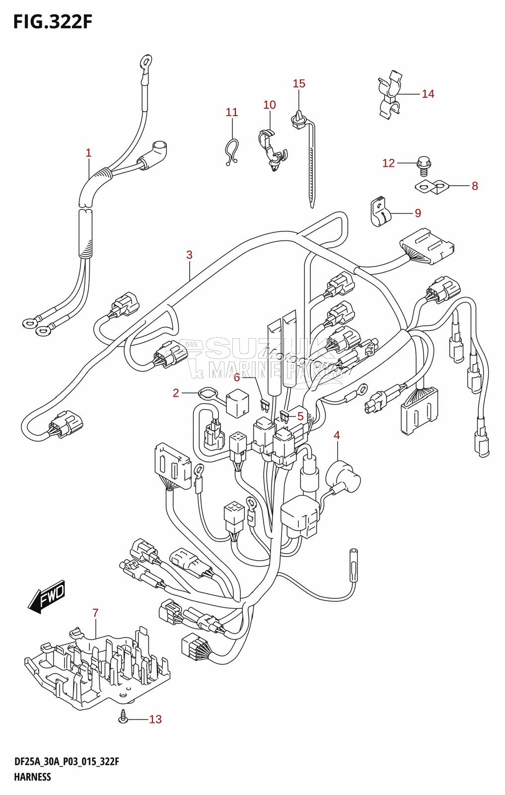 HARNESS (DF30AT:P03)