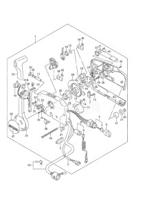 Outboard DF 25 drawing Remote Control Box