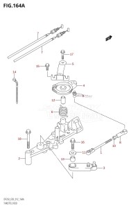 DF200 From 20002F-210001 (E03)  2012 drawing THROTTLE ROD