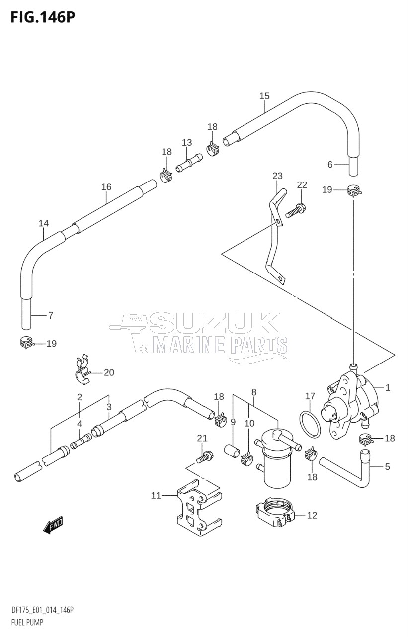 FUEL PUMP (DF175Z:E40)