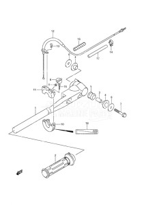 DF 2.5 drawing Tiller Handle