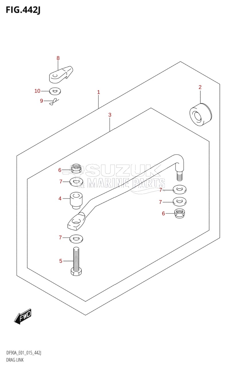 DRAG LINK (DF90ATH:E01)