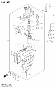 DF50A From 05003F-710001 (E01)  2017 drawing FUEL VAPOR SEPARATOR (DF60AVT:E40)