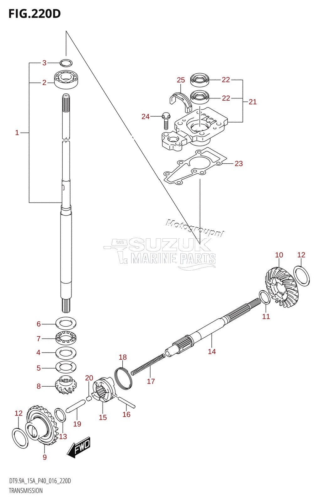 TRANSMISSION (DT9.9AK:P40)