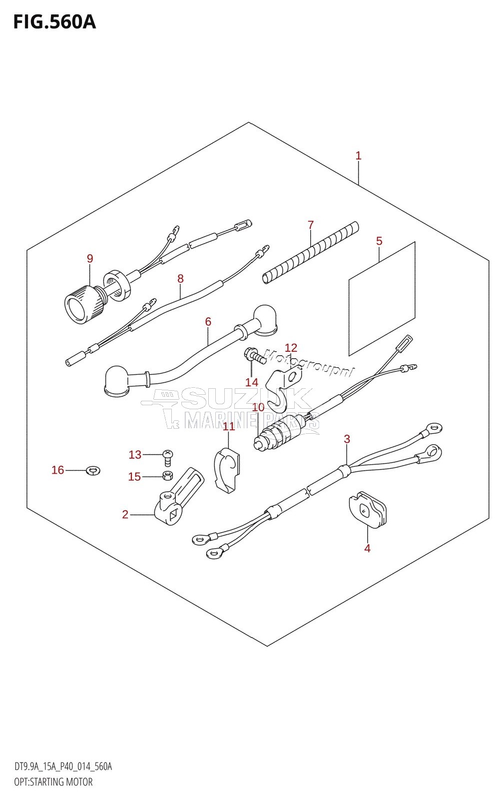 OPT:STARTING MOTOR