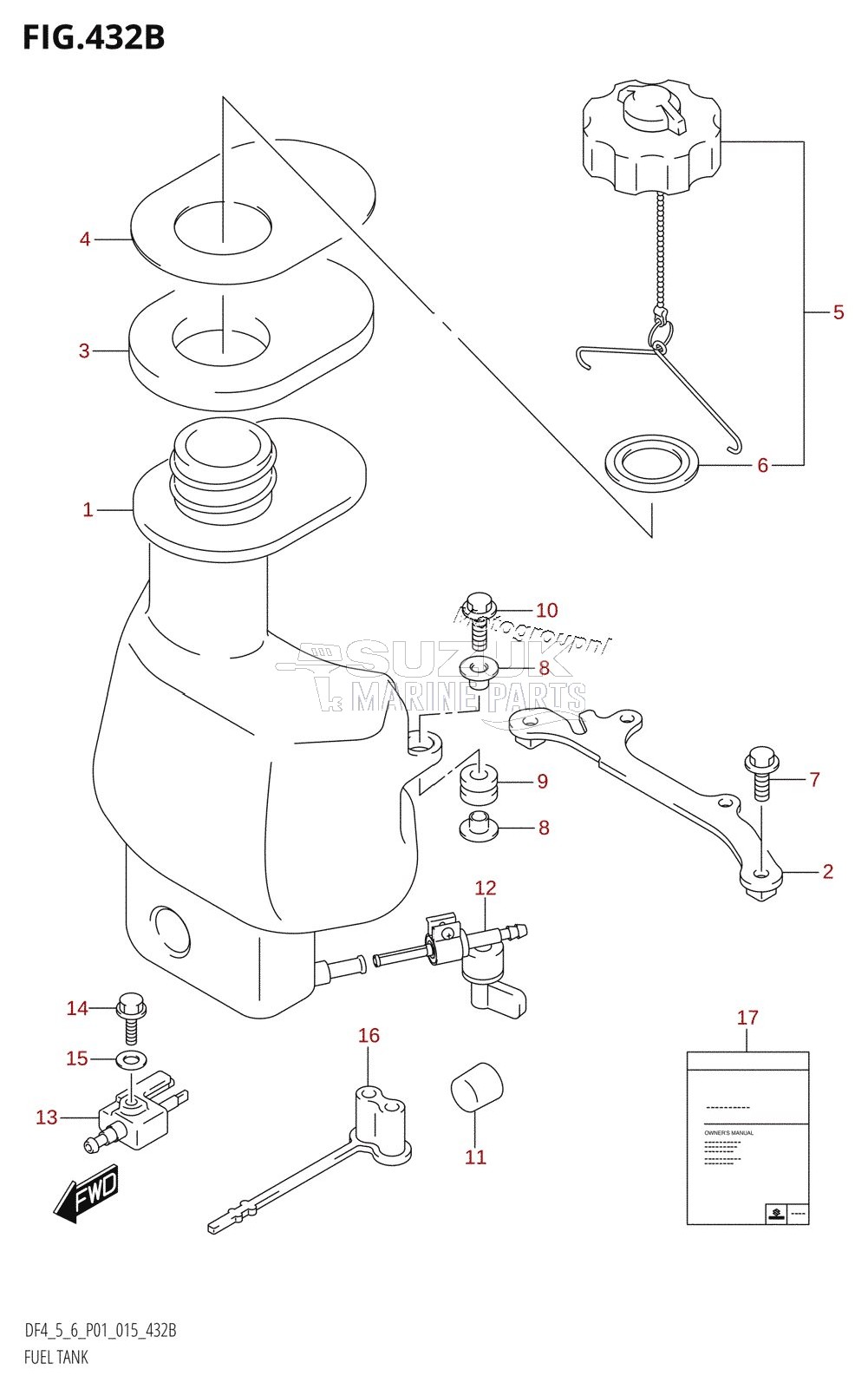 FUEL TANK (DF5:P01)