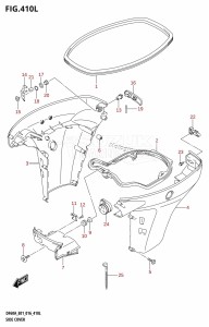 DF40A From 04003F-610001 (E01 E34)  2016 drawing SIDE COVER (DF60ATH:E01)