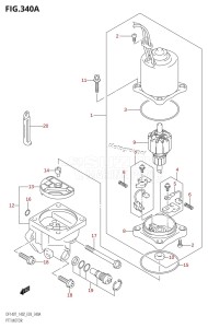 DF140Z From 14001Z-980001 (E03)  2009 drawing PTT MOTOR