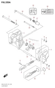 DF9.9A From 00994F-510001 (P01)  2015 drawing CLAMP BRACKET (DF8A:P01)