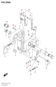 DT40 From 04005K-910001 ()  2019 drawing CLAMP BRACKET (DT40W,DT40WK)