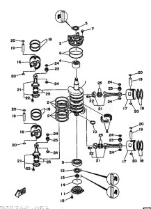 L130BETO drawing CRANKSHAFT--PISTON