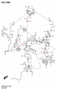 DF20A From 02002F-710001 (P01 P40)  2017 drawing FUEL PUMP (DF15AT:P01)