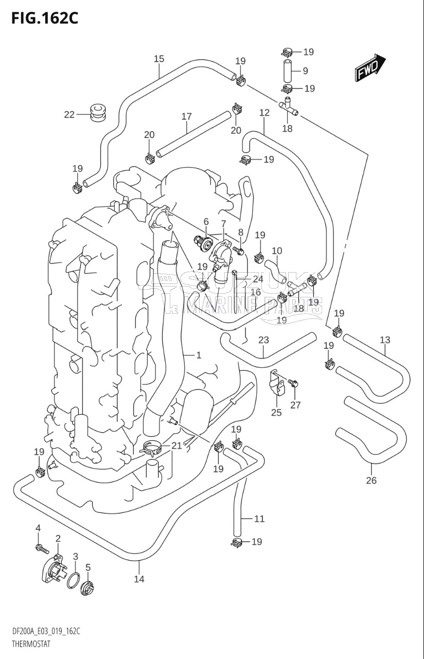 THERMOSTAT (DF150AT)