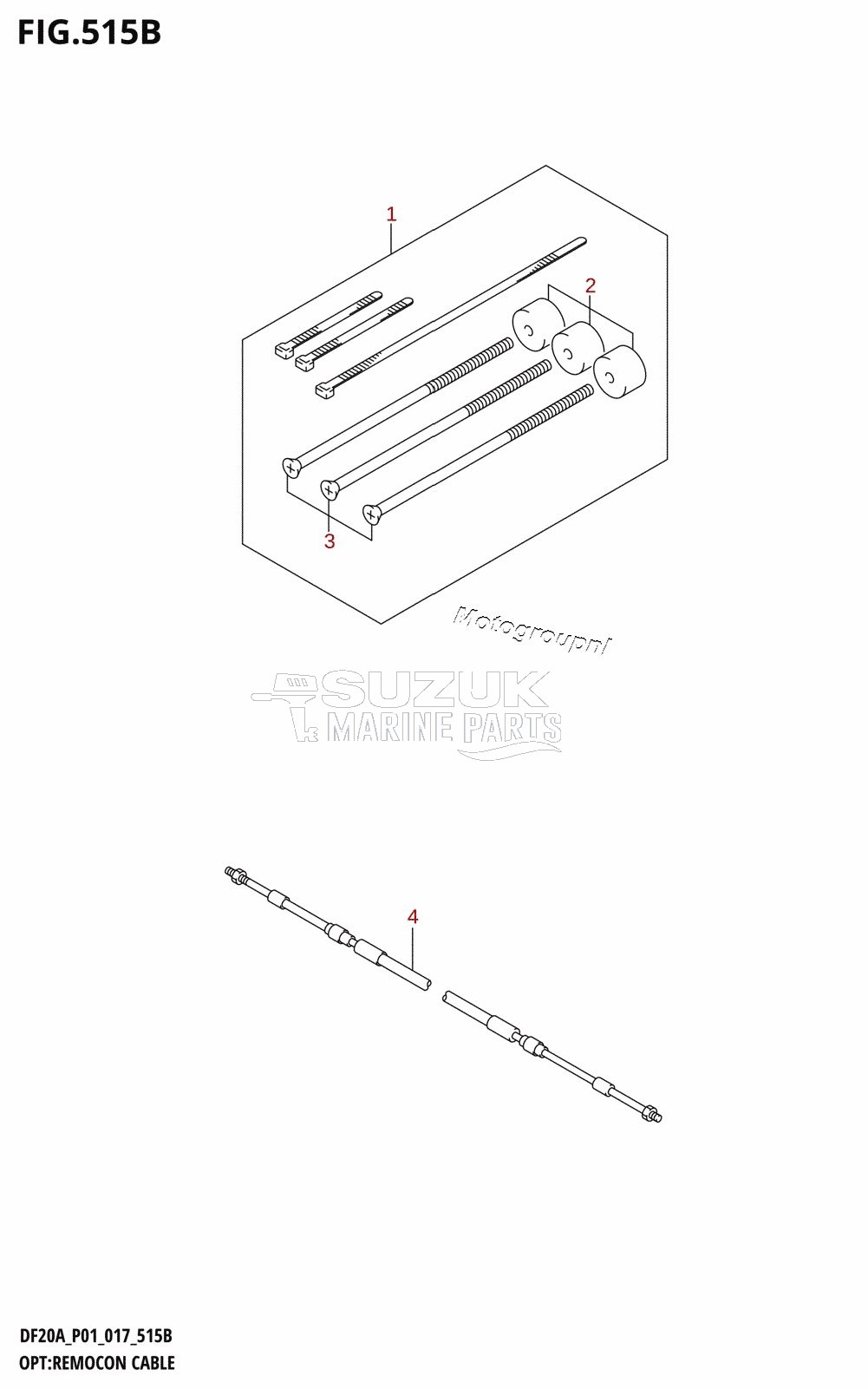 OPT:REMOCON CABLE (DF9.9BR:P01)