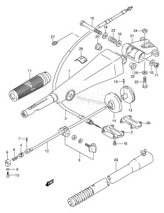 DT65 From 06502-971001 ()  1999 drawing HANDLE (DT55HTC)