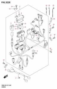 DF60A From 06002F-710001 (E01 E40)  2017 drawing HARNESS (DF50A:E01)