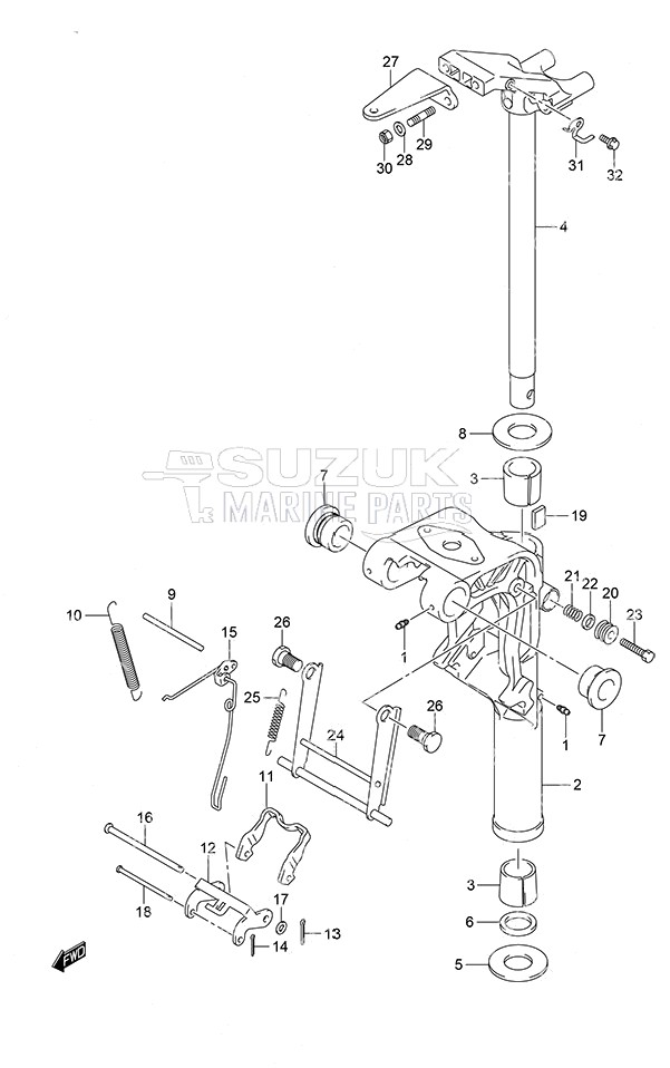 Swivel Bracket Remote Control