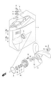 DF 2.5 drawing Gear Case