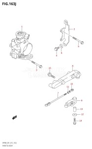 08002F-210001 (2012) 80hp E01 E40-Gen. Export 1 - Costa Rica (DF80A  DF80AT) DF80A drawing THROTTLE BODY (DF90ATH:E01)