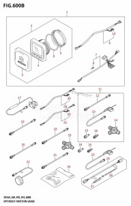 DF30A From 03003F-610001 (P03)  2016 drawing OPT:MULTI FUNCTION GAUGE (DF25AT:P03)