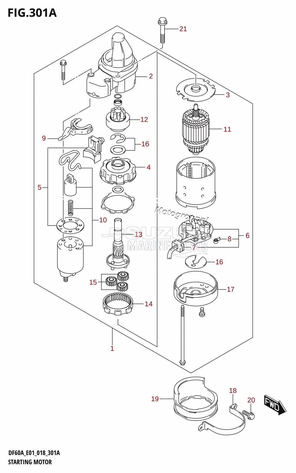 STARTING MOTOR