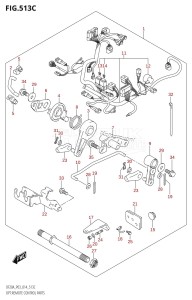 DF9.9B From 00995F-410001 (P03)  2014 drawing OPT:REMOTE CONTROL PARTS (DF20A:P03)