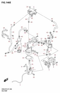 DF9.9B From 00995F-710001 (P01)  2017 drawing FUEL PUMP (DF15AR:P01)