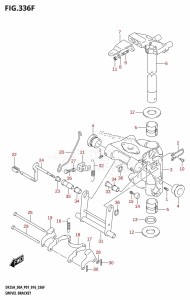 DF25A From 02504F-610001 (P01)  2016 drawing SWIVEL BRACKET (DF30AR:P01)