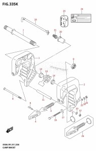 DF20A From 02002F-710001 (P01 P40)  2017 drawing CLAMP BRACKET (DF20AR:P01)