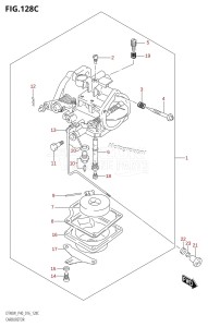 DT40 From 04005-610001 ()  2016 drawing CARBURETOR (DT40WR:P40)