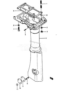 DT8 From 0801-001001 ()  1986 drawing DRIVESHAFT HOUSING