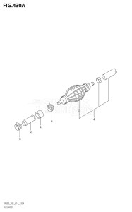 25003Z-410001 (2014) 250hp E01 E40-Gen. Export 1 - Costa Rica (DF250Z) DF250Z drawing FUEL HOSE