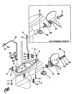 115C drawing PROPELLER-HOUSING-AND-TRANSMISSION-2