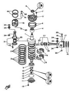 L150CETO drawing CRANKSHAFT--PISTON