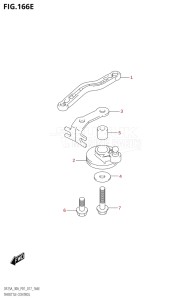 02504F-710001 (2017) 25hp P01-Gen. Export 1 (DF25A  DF25AR  DF25AT  DF25ATH) DF25A drawing THROTTLE CONTROL (DF30A:P40)