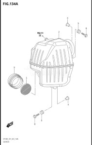 10005F-340001 (2023) 100hp E01-Gen. Export 1 (DF100C) DF100C drawing SILENCER