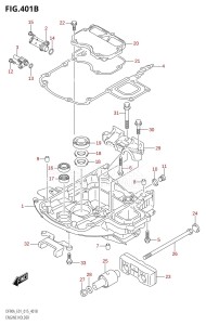 DF80A From 08002F-510001 (E01 E40)  2015 drawing ENGINE HOLDER (DF70A:E40)